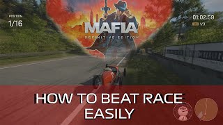 Mafia Definitive Edition  HOW TO BEAT RACE EASILY  TUTORIAL [upl. by Dunlavy839]