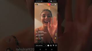 Elnaaz norouzi live instagram video [upl. by Yrellam145]