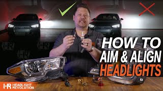 How to Aim and Align Your Headlights [upl. by Harwin769]