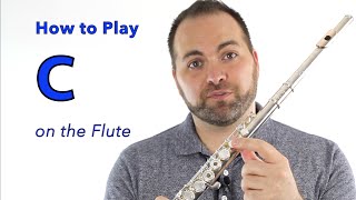 Beginner Flute Lesson 7  How to Play C [upl. by Kessiah238]