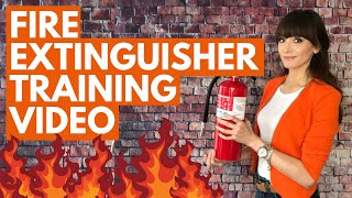 Free Fire Extinguisher Training Video  OSHA  Updated for 2020 [upl. by Nueoras]