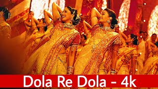 Dola Re Dola 4k Video Song  Devdas  Aishwarya Rai amp Madhuri Dixit [upl. by Petulah]