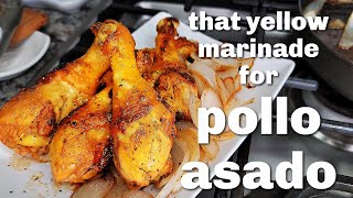 That Mexican Meat Market YELLOW MARINADE  POLLO ASADO [upl. by Arym453]