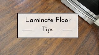 Laminate Floor Review Tips  Pros amp Cons [upl. by Irrac]