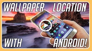 How to transfer any Wallpaper from your Android Phone to your PC [upl. by Einaffit]