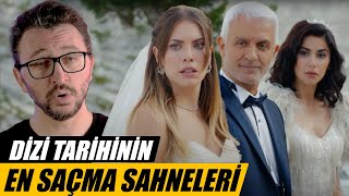 YERLİ DİZİ TARİHİNİN EN SAÇMA SAHNELERİ  Bölüm 1 [upl. by Retsehc]