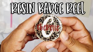 How To Make A Badge Reel with RESIN [upl. by Yllatan]