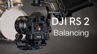 DJI RS 2  How to Perfectly Balance Your Gimbal With Few Steps [upl. by Vassaux]