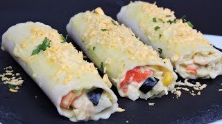 CANELONES de VERANO receta sin horno [upl. by Emanuele]