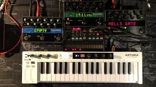 Eventide TimeFactor Looper Tutorial with Korg Volca FM  Eventide Space amp Eventide ModFactor [upl. by Haym189]