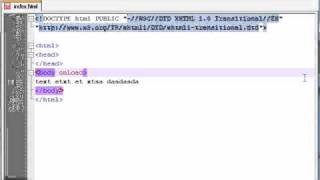 Beginner JavaScript Tutorial  23  onMouseOver amp onLoad [upl. by Ahtibat262]