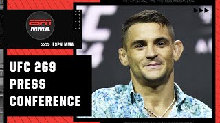 UFC 269 Press Conference  ESPN MMA [upl. by Adniram230]