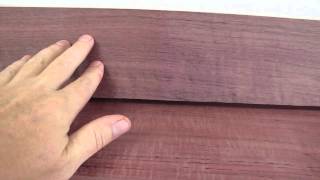 Purple Heart Wood Projects and Finishing Tips [upl. by Defant597]