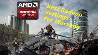 Best AMD Radeon Settings for Modern WarfareWarzone [upl. by Oiraved915]