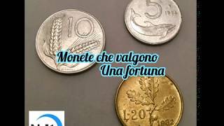 Monete in lire che valgono una fortuna [upl. by Aplihs962]