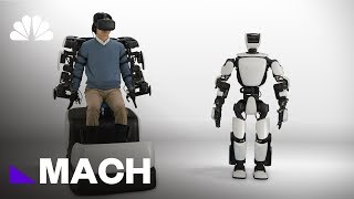 This Humanoid Robot Can Mimic Human Movement In Real Time  Mach  NBC News [upl. by Maze]