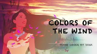 Pocahontas quot Colors of the wind quot  1hour   piano cover by Dana [upl. by Niai]