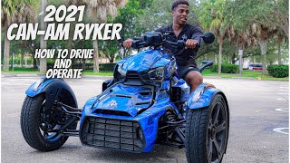 HOW TO OPERATE AND DRIVE A 2021 CANAM RYKER 600  EVERYTHING YOU NEED TO KNOW [upl. by Tyler]