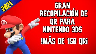 Gran Recopilación de Qr Para Nintendo 3DS ¡MAS DE 150 QR 2021 [upl. by Ellehcyt367]