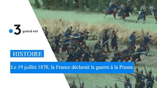 Il y a 150 ans le 19 juillet 1870 la France déclarait la guerre à la Prusse [upl. by Eileme]