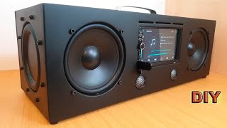 DIY Multimedia Bluetooth Boombox Speaker [upl. by Meurer]