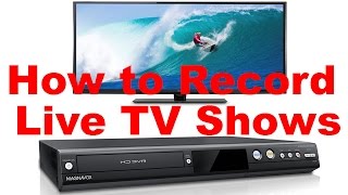 How to Record Live TV Shows Best Way [upl. by Annet129]