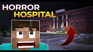 HAUNTED SCARY HOSPITAL IN MINECRAFT [upl. by Cooperman]