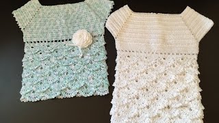 Tuto robe fille tous âge au crochet [upl. by Chelsie583]