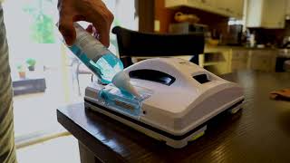 HOBOT298 Window Cleaning Robot Ultrasonic Water Spray Short video 36 sec [upl. by Theran]