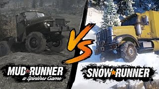 9 Things Mudrunner did better than Snowrunner [upl. by Eniad998]