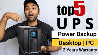 Best UPS for PC  Top 5 Best UPS for PCComputerHomeGaming pcLaptopDesktop computerWifi router [upl. by Chemash]