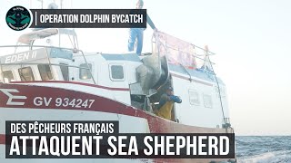 Des pêcheurs français attaquent Sea Shepherd [upl. by Doll343]