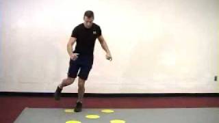 Agility Dot Drill  Footwork Drill  Exercise Tips amp Ideas [upl. by Zwiebel]