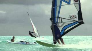 NEW YEAR WINDSURFING at Sorobon BONAIRE [upl. by Itsyrk]