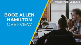 Booz Allen Hamilton Overview [upl. by Yadroc543]