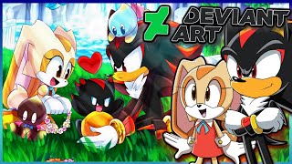 Shadow amp Cream VS DeviantArt  CHAO FRIENDS  FT Tails [upl. by Ybrek]