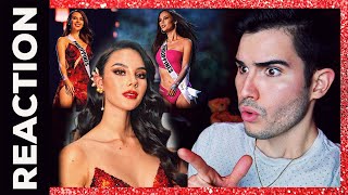 CATRIONA GRAY REACTION  MISS UNIVERSE 2018 HIGHLIGHTS First time watching 💃 [upl. by Lielos310]