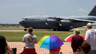 C17 Globemaster III Tactical Landing [upl. by Itoyj]