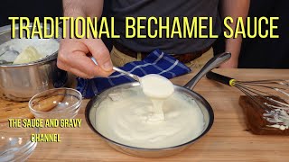 Traditional Bechamel  Bechamel  How to Make a Bechamel Sauce  Bechamel Sauce  White Sauce [upl. by Kedezihclem]