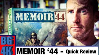 Memoir 44 Review  Still Worth It [upl. by Haase74]