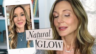 Natural Looking Glowy amp Youthful Makeup Tutorial [upl. by Nommad876]