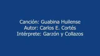 GUABINA HUILENSE  MUSICA COLOMBIANA  GARZON Y COLLAZOS [upl. by Hsirk]