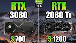 RTX 3080 vs RTX 2080 Ti Test in 8 Games  1080p 1440p amp 4K [upl. by Nolahp]