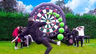 SIDEMEN GIANT FOOTBALL DARTS [upl. by Tricia]