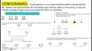 SIMBOLOGÍA DE LOS GENOGRAMAS [upl. by Adnohral]