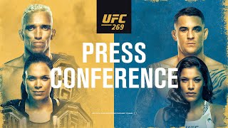 UFC 269 Prefight Press Conference [upl. by Rehc]