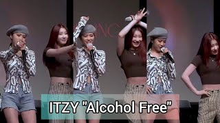 ITZY x TWICE quotAlcohol Freequot by Ryujin Chaeryeong Yeji ITZY Fansign 있지 x 트와이스 Shorts [upl. by Asirem826]