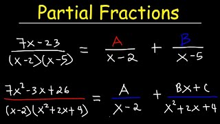 Partial Fraction Decomposion [upl. by Nairolf881]