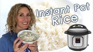 How to make white rice in the Instant Pot [upl. by Rufford]