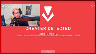 quot CHEATER DETECTED quot MOMENTS in VALORANT [upl. by Akinimod]